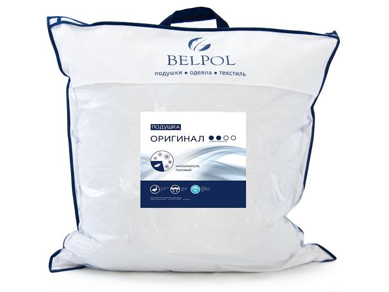 Подушка из серого гусиного пуха BELPOL ОРИГИНАЛ 70х70 средняя от Belpol ...